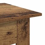 vidaXL Table basse Bois ancien 55 x 55 x 42 cm Bois d'ingénierie