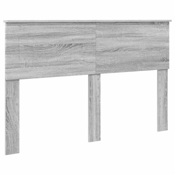 vidaXL Tête de lit Gris Sonoma 160 cm Bois d'ingénierie