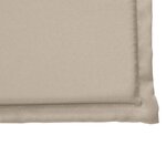 vidaXL Coussins de siège de jardin lot de 6 taupe 45x45x2 cm carré
