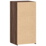 vidaXL Buffet chêne marron 45x42 5x93 cm bois d'ingénierie