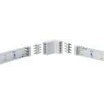 Connecteur d'angle yourled ruban blanc noir