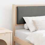 vidaXL Tête de lit Autre Marron 75 cm Bois massif en pin