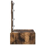 vidaXL Table de Toilette Marron 60 x 40 x 70 cm Bois d'ingénierie