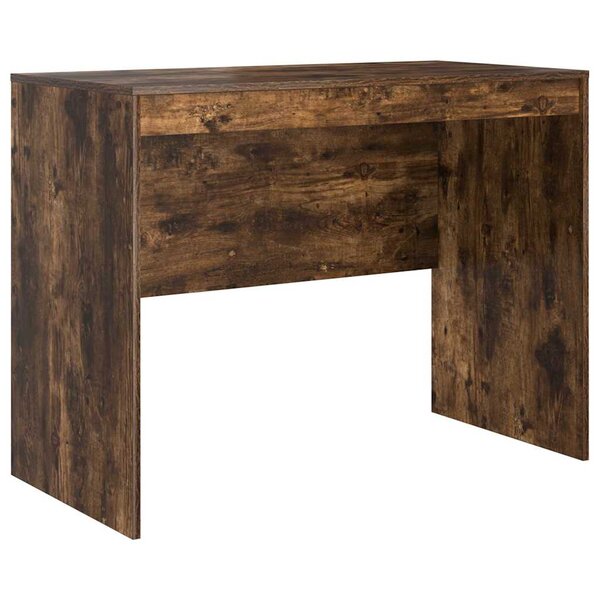 vidaXL Bureau Chêne fumé 100 x 50 x 76 cm Bois d'ingénierie