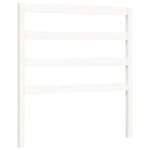 vidaXL Cadre de lit sans matelas blanc 90x200 cm bois de pin massif