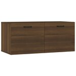 vidaXL Armoire murale chêne marron 80x36 5x35 cm bois d'ingénierie
