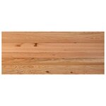 vidaXL Dessus de table marron clair bois chêne massif rectangulaire