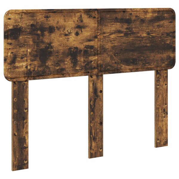 vidaXL Tête de lit Chêne fumé 120 cm Bois d'ingénierie