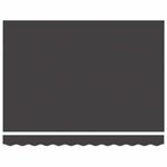 vidaXL Auvent Rétractable Rayé Anthracite 300 x 200 cm tissu