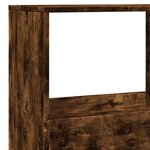 vidaXL Bibliothèque chêne fumé 100x33x155 5 cm bois d'ingénierie