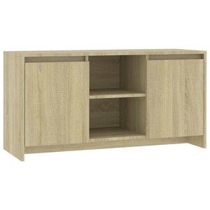 vidaXL Meuble TV Chêne sonoma 102x37 5x52 5 cm Bois d'ingénierie