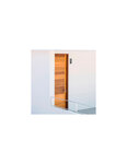 THIRARD - Plaque de signalisation 1  marquage blanc sur fond noir  panneau ABS à visser  56x120mm