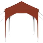 vidaXL Tente de fête pop-up 194 x 194 x 245 cm Terre cuite