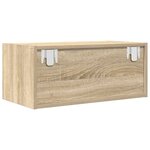 vidaXL Meubles TV 2 Pièces chêne sonoma 60x31x25 5 cm bois d'ingénierie