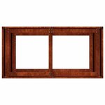 vidaXL Jardinière rouillé 80x40x80 cm acier inoxydable