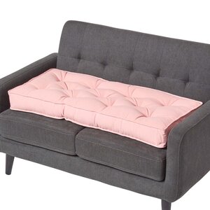 Coussin rehausseur pour canapé en coton  Rose - HOMESCAPES