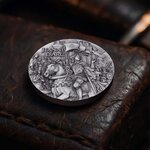 Pièce de monnaie en Argent 5 Dollars g 62.2 (2 oz) Millésime 2025 JEANNE D ARC (PRÉCOMMANDE)