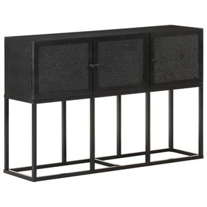 vidaXL Buffet 115x30x76 cm Bois de manguier massif