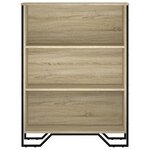 vidaXL Bibliothèque chêne sonoma 80x31x106 cm bois d'ingénierie