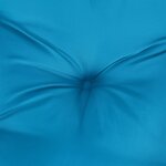 vidaXL Coussins de palette lot de 2 bleu clair 50x50x7 cm tissu oxford