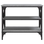 vidaXL Meuble TV Sonoma gris 60x40x50 cm Bois d'ingénierie