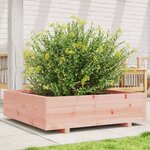 vidaXL Jardinière 90x90x26 5 cm bois massif douglas
