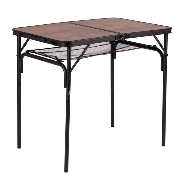 Bo-camp table de camping pliable decatur 90x60 cm aluminium