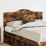 vidaXL Tête de lit Chêne fumé 160 cm Bois d'ingénierie