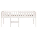 vidaXL Lit pour enfants sans matelas blanc 80x200cm bois de pin massif