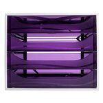 Module De Classement Ecobox Linicolor 4 Tiroirs - Violet - Exacompta