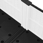 vidaXL Lit surélevé 80x80x38 cm Polypropylène