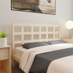 vidaXL Tête de lit 145 5x4x100 cm Bois massif de pin