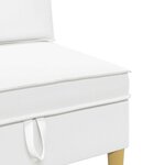 vidaXL Sofa avec rangement Tissu