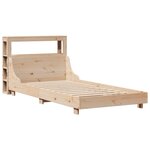 vidaXL Cadre de lit sans matelas 90x190 cm bois de pin massif
