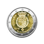 2 euros commémoratif Espagne 2018 - Roi Felipe VI.
