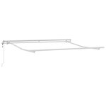 vidaXL Auvent rétractable automatique marron 300x250 cm