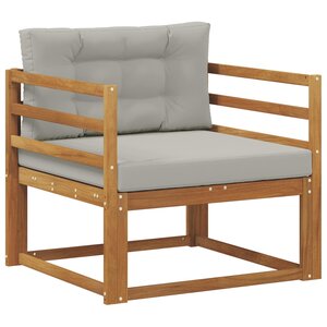 vidaXL Sofa de milieu extérieur Naturel