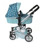 Bayer Chic 2000 595-18 - Poupées Landau combiné MIKA - Étoiles turquoise