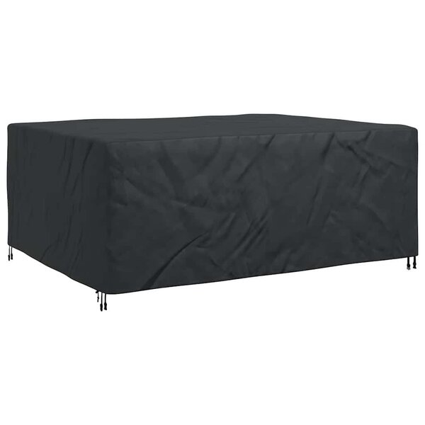 vidaXL Housse pour mobilier d'extérieur Noir 240 x 190 x 90 cm 420D