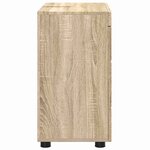 vidaXL Ensemble d'armoire de salle de bain TULUM Chêne Sonoma