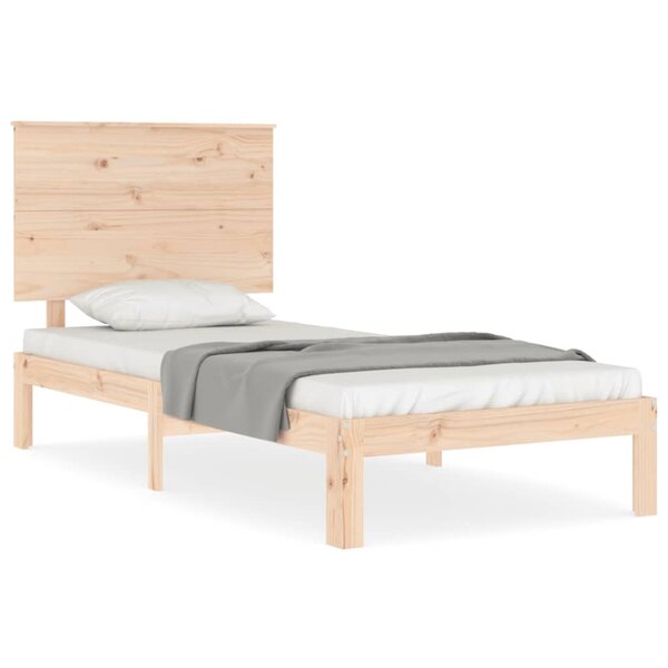 vidaXL Cadre de lit sans matelas 100x200 cm bois massif de pin
