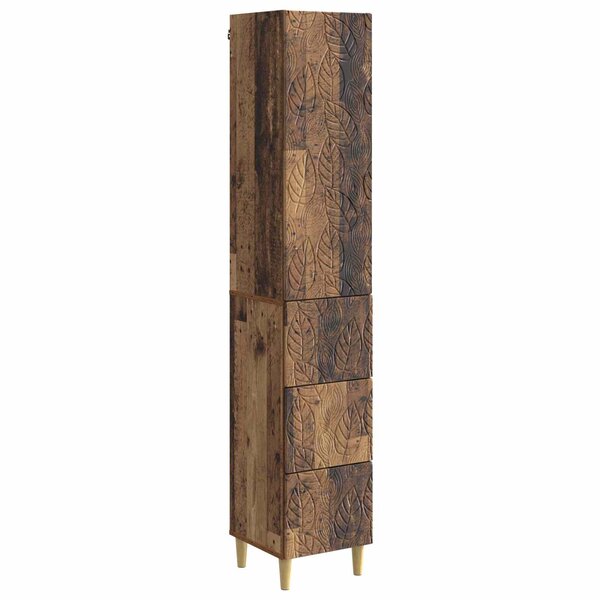 vidaXL Ensemble de Meubles 2 Pièces Bois ancien 33 x 34 5 x 90 cm