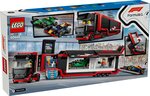 LEGO City - Camion de F1 avec Voitures de Course RB20 et AMR24 - Set 60445 pour Enfants de 8 Ans et Plus