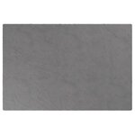 vidaXL Couverture lestée avec housse Gris 120x180 cm 9 kg Tissu