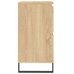 vidaXL Buffets 2 Pièces chêne sonoma bois d'ingénierie