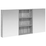 vidaXL Ensemble de Meubles de Salle de Bain 3 Pièces 120 x 10 5 x 60 5 cm