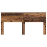 vidaXL Tête de lit Bois Ancien 180 cm Bois d'ingénierie