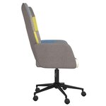 vidaXL Chaise de relaxation Patchwork Tissu