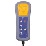 vidaXL Fauteuil de massage Marron foncé Tissu