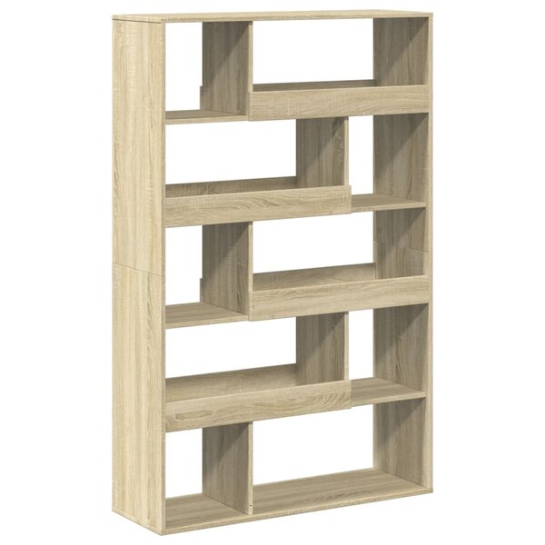 vidaXL Bibliothèque chêne sonoma 100x33x156 5 cm bois d'ingénierie